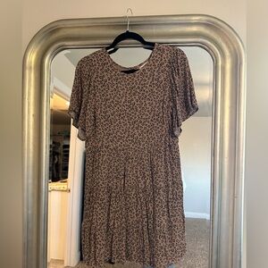 Abercrombie and Fitch Dress Leopard Print